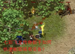 七彩飞龙传奇新手如何快速刷取稀有装备? 七彩飞龙传奇新手如何快速刷取稀有装备?