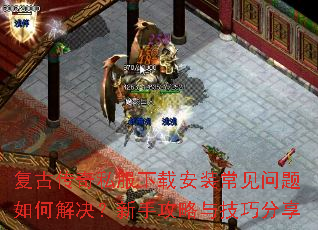 复古传奇私服下载安装常见问题如何解决?新手攻略与技巧分享 复古传奇私服下载安装常见问题如何解决?新手攻略与技巧分享